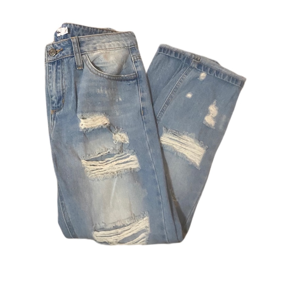 COPY - Cello Mid Rise Cuffed Boyfriend Jeans